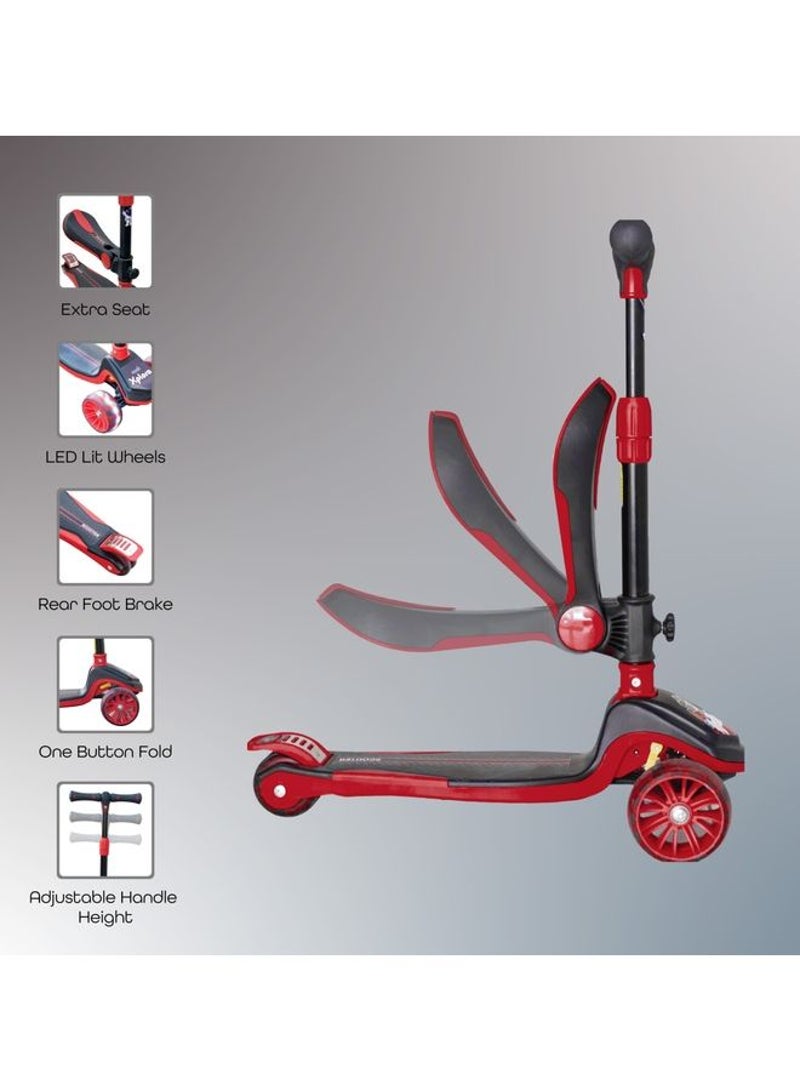 Moon Xplora Scooter With Seat For 3+ Years, 62X52X60cm