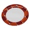 Kip Deco D/Plate Rnd 10&quot; Metro Red