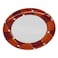 Kip Deco D/Plate Rnd 10&quot; Metro Red