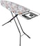 Royalford Mesh Ironing Board 122cmx43cmx96cm- Portable, Steam Iron Rest, Heat Resistant Cover, Contemporary Lightweight Board With Adjustable Height And Rubber Feet Cover