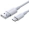 سلك شاحن يوجرين USB إلى USB-C بطول 2 م - أبيض