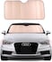 Sun Shade Vehicle Cool-UV Ray Protector Car Sunshade Windshield-Jumbo Standard Sun Shade (Rose Gold)