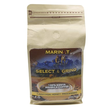 Marinat Kirinyaga Honey Select And Grind Arabica Coffee Beans 500g