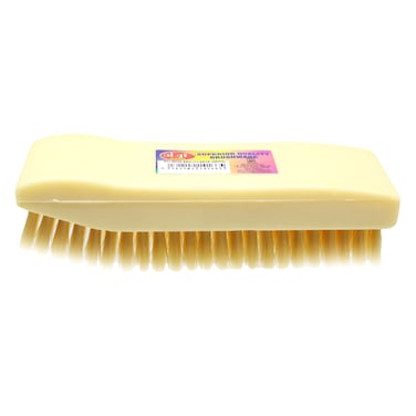 AL.Gi G1 Polyvinyl Chloride Shoe Brush White Large
