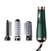HICITI New Electric Hair Dryer Blow Dryer Comb Rotating Hot Air Brush 3 In 1 Hairdryer Hair Blower Brush Hair Curler Auto Curling Iron (Green)
