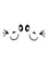 Spoil Your Wall Funny Rear View Mirror Smiley Car Sticker