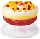 1CHASE&reg;️ 3 in 1 Acrylic Multi-Function Cake Stand With Dip Bowl, Punch Bowl and Dome Cover , Serving Platter, Cheese Platter and More.