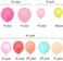 Party Time 102PCS Balloon Garland Kit Pink Blue Peach Balloon Arch Tropical Flamingo Party Unicorn Party Wedding Bridal Shower Birthday Party Decoration Pastel Balloons - Party Supplies