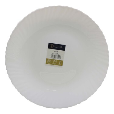 Shokki Shell Plain Dinner Plate 26.5cm