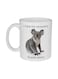 muGGyz Trans Coffee Mug White 11Ounce
