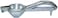 Raj - Aluminium Lemon Squeezer-S 18cm-Als002