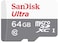 Sandisk 64GB Ultra Microsd Uhs-I/C10 Card - Sdsquns-064G-Gn3Ma