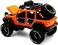 YALLABUYIT 1:24 Scale Diecast Vehicle - Jeep Off-Road Kings Jeep Wrangler Unlimited with Variable Colors Option (ORANGE)