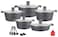 Dessini Granite Cooking Pot Set With Kitchen Tools 17 Pcs