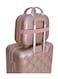 Morano 4-Pieces Luggage Trolley Bags Set (Rose Golden)