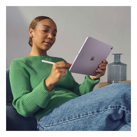 Apple iPad Air 11 Tablet, 128GB, Blue, 8GB RAM, 11-Inch, 12 MP Camera, Liquid Retina Display, Wi-Fi and 5G
