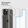 Spigen Quartz Hybrid case cover for iPhone 13 Pro - Matte Clear