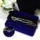Aiwanto Choker Necklace Lucky Star Choker Neck Chain With White Beads Womens Girls