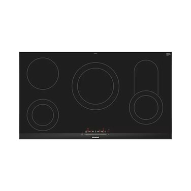 Siemens iQ300 Electric Built-in Hob ET975FKB1Q Black 90cm