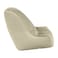 In House Harvey Velvet Bean Bag Chair - Large - Light Beige