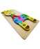 Animal Wooden Puzzle Blocks  Number 10 Pcs Jigsaw Gift Preschool Numbers  Learning Educational Toy
