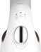 Evvoli Portable Steam Iron With 8 Streaming Holes, Base Stand, 2mm Thick Non-Stick Ceramic Soleplate, 1000W - EVIR-PGS1000G, White