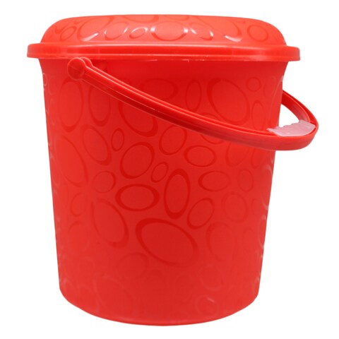 Frosty Bucket With Lid Red No.5 1 Piece