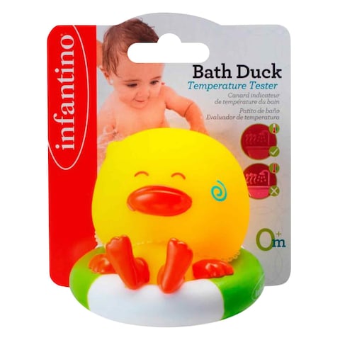 Infantino Bath Duck Temperature Tester Bath Toy 0+ Months