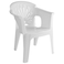 الهلال سنيل كرسي بلاستيك - أبيض