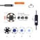 Generic-Wireless 3 in 1 Waterproof USB Port  7mm Visual Lens Mini Camera Portable Inspection Cam