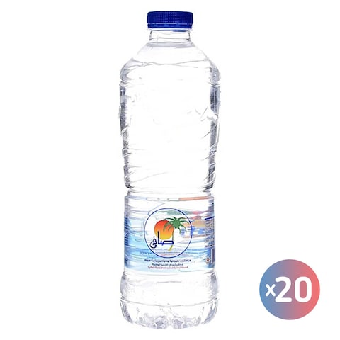 صافي كرتونة مياه - 600 مل - 20 قطعة
