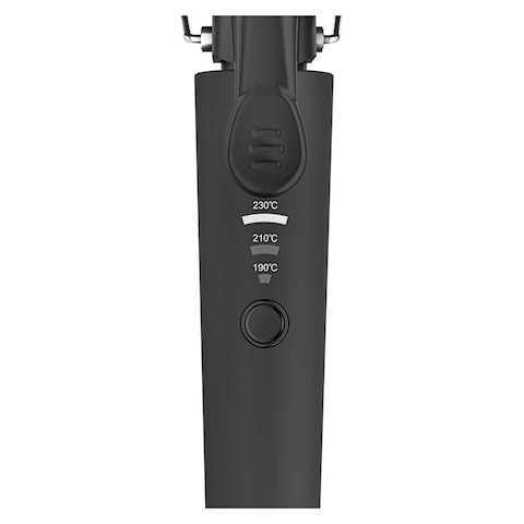 Rush Brush M2 Plus 3 Crimp Hair Curler - Black
