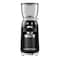 Smeg 50&#39;s Style Coffee Grinder CGF01BLUK Black/Silver 150W