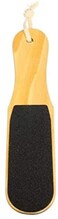 Doreen Wooden Foot File Double-sided Callus Makeup Remover Foot-Wooden Pedicure File-1PC (one side is red and the other is black)（GC1613A）