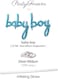 Generic Baby Boy Foil Letter Balloons Banner Baby Sign Script Balloons Baby Shower Gender Reveal, 16&ldquo; Baby Blue