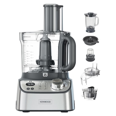 Kenwood Food Processor FDM71.980SS, 3 L, 1000 W, Safety Lock, Silver Grey