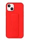 Zolo Finger Grip Holder and standing cover with Car Magnetic Multi-function Shockproof Protective Case Cover For iphone 14 Red