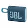 JBL Go 3 Portable Bluetooth Speaker Waterproof With JBL Pro Sound And Powerful Audio Blue