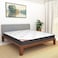 Karnak Home Crown Visco Memory Foam (Soft Feel) Spine Support, Turn-Free Mattress With 2 Free Pillows, 5 Years Warranty, Thickness 20Cm (Super King - W180 X L200Cm)