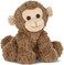 Bearington Collection Giggles Plush Monkey Stuffed Animal, 10.5 Inch