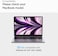 Spigen Thin Fit designed For MacBook Air M2 (2022) Case Cover 13.6 inch - Crystal Clear