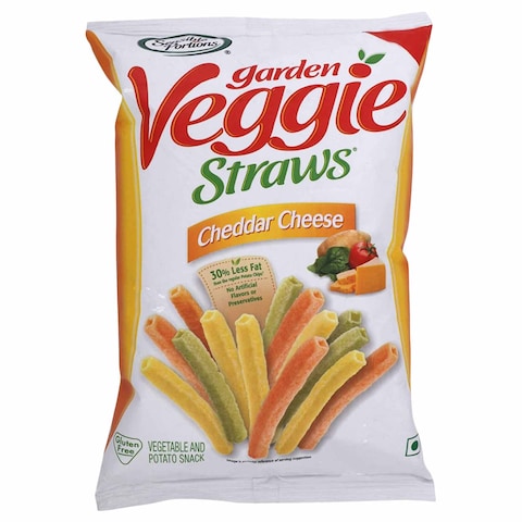 Sensible Portion Garden Cheddar Cheese Veggie Straws 120g
