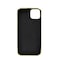 Gold Frame Croco Leather Back Grip Case Iphone 14 Plus Blue