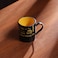 Royalford 11Oz Stoneware Mug- Rf11171 Perfect For Hot And Cold Drinks Food-Grade, Non-Toxic And Safe To Use Stylish, Durable And Long-Lasting Design Premium-Quality, Black And Yellow