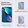 Spigen GLAStR EZ FIT PRIVACY [2 Pack] designed for iPhone 16e / iPhone 14 / iPhone 13 Pro/iPhone 13 Privacy Screen Protector (6.1 inch) Premium Tempered Glass with Auto Align technology