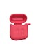Generic Protective Silicone Case For Apple Airpods Red