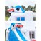 Shark Bobo Pool Water Jet Bouncy Castle with Slide Jump Bed Parent-Child Paradise
