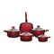 Glory Granite Cookware Set - 9 Pieces