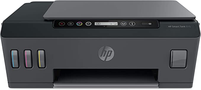 HP Smart Tank 515 Printer &amp; HP 1TJ09A Smart Tank 515 Wireless, Print, Scan, Copy, All In One Printer - Black