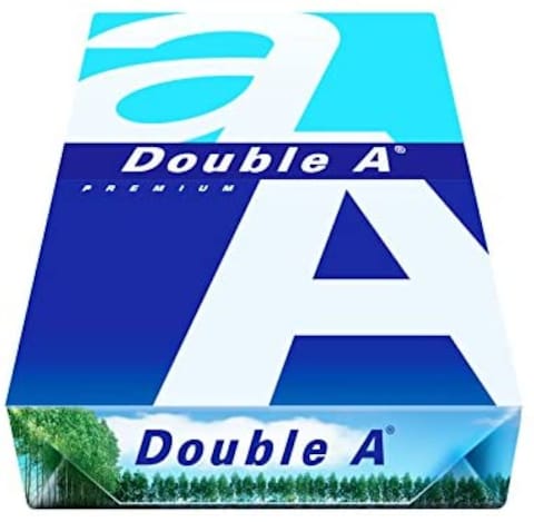 Double A  Printer Copy Paper Size A4 GSM 80 500 Pages Ream